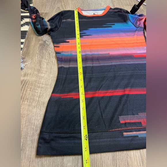 Burton Base Layer Midweight Crew - Coral Flynn Glitch XS - Picture 8 of 11